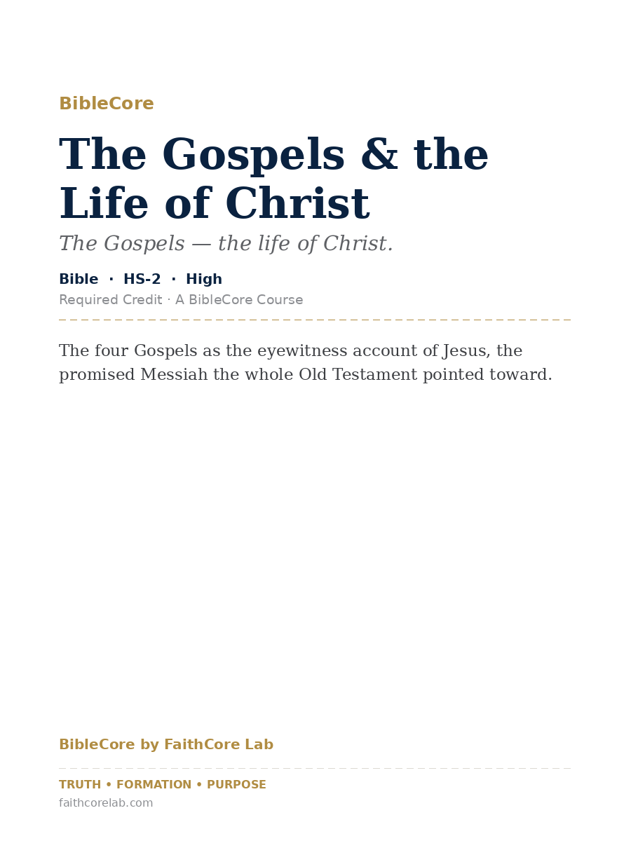 Bible II (Grade 10) cover
