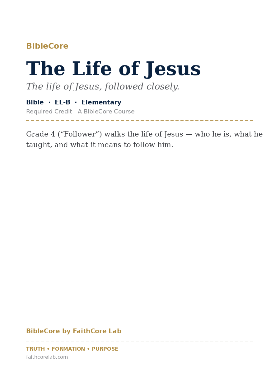 Bible — Grade 4 cover